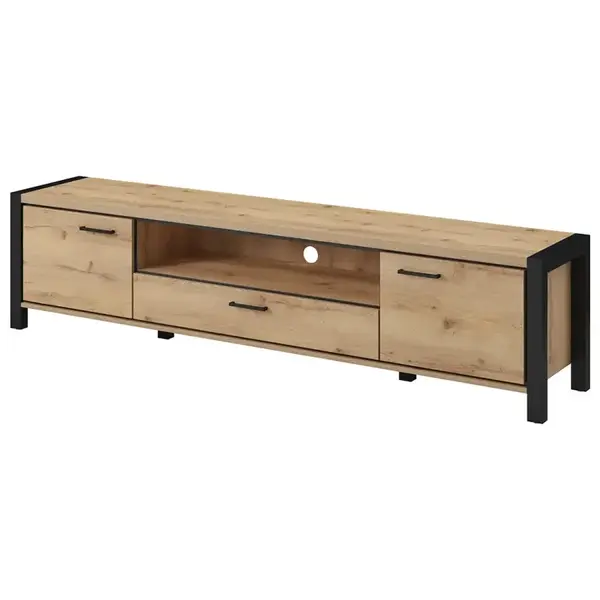 Tv stolek Aktiv 40 210 cm dub taurus/černá