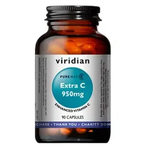 VIRIDIAN Nutrition Extra C 950 mg 90 kapslí