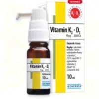 GENERICA Vitamin K2 90 mcg + D3 2000 I.U.kapky 10 ml
