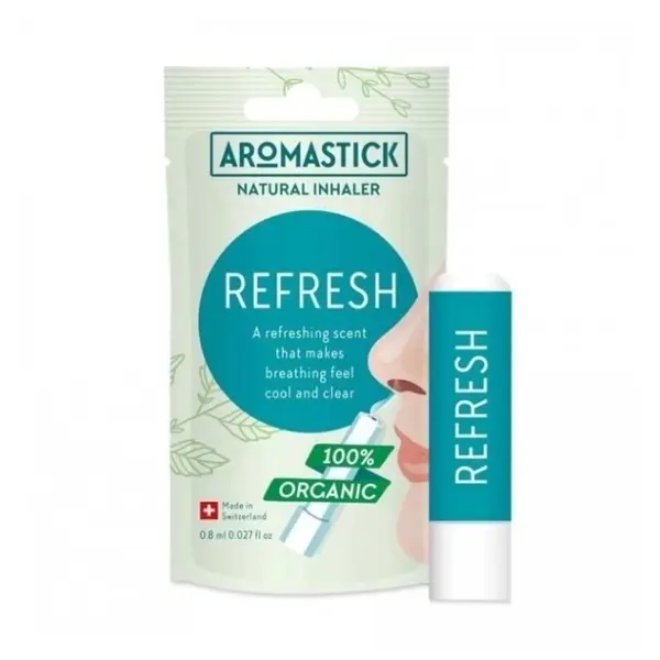 AROMASTICK Aromatická tyčinka Přírodní inhalátor Svěžest 8 g