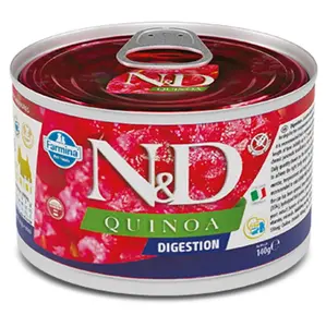 N&D Quinoa digestion lamb & fennel adult mini pro malá plemena psů 140 g