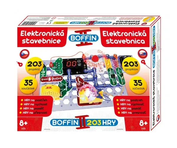 Elektronická stavebnice BOFFIN II 203 HRY