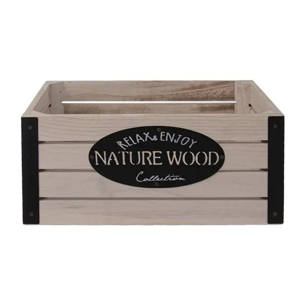 Bedýnka dekorativní ORION Rustic 26x16x11cm