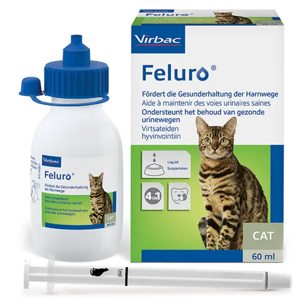 VIRBAC Feluro pro kočky 60 ml