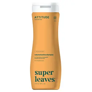 ATTITUDE Super leaves  šampon s detoxikačním účinkem lesk a objem pro jemné vlasy 473 ml