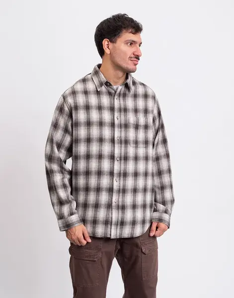 Gramicci Piled Flannel Shirt Slate M