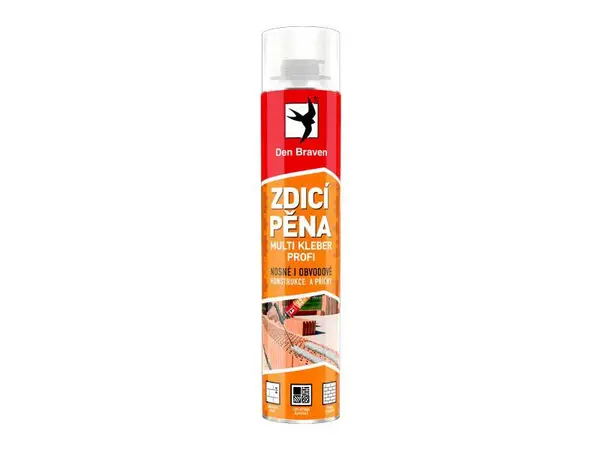 Pěna DEN BRAVEN MULTI KLEBER PROFI pistolová 750ml