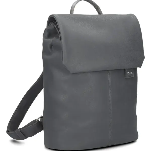 Elegantní dámský batoh do města Zwei Mademoiselle MR13 Velours-Ash