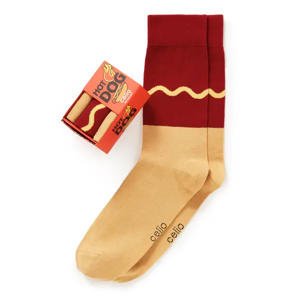 Celio Dárkové balení ponožek Hotdog - Pánské
