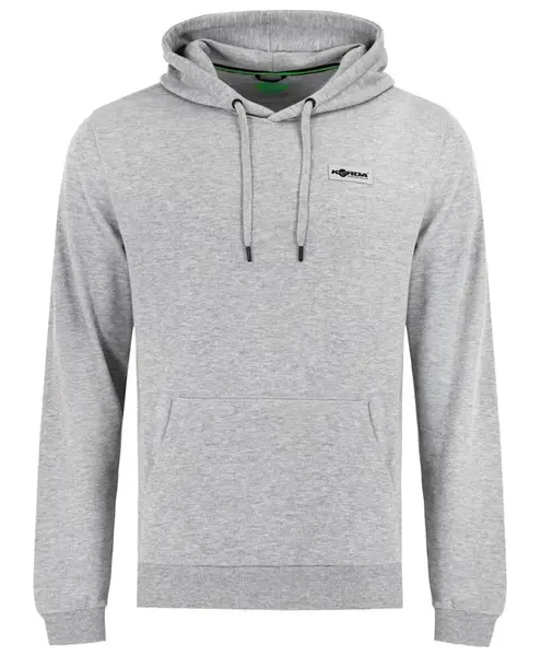 Korda mikina patch hoodie heather grey - l
