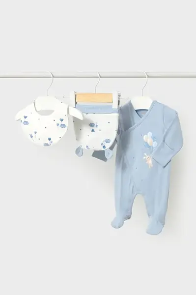 Mayoral Newborn  dupačky kojenecké bavlněné s elastanem