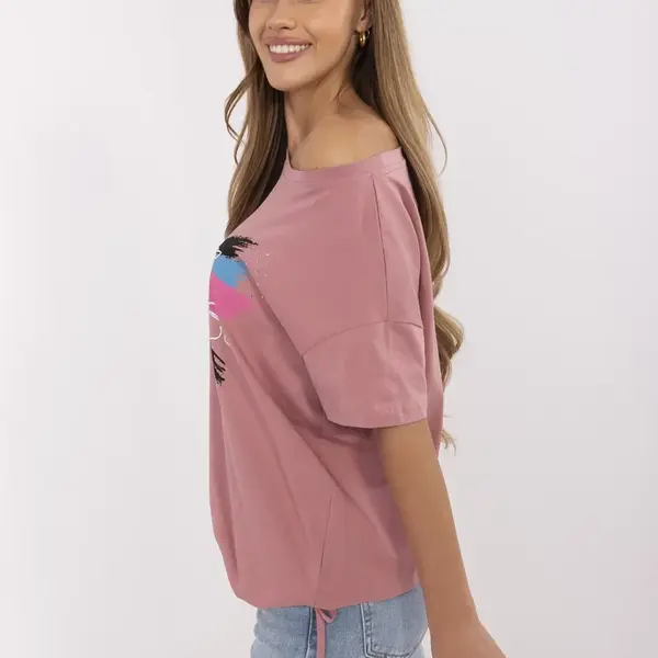 T-shirt-CLM-TS-1019.79-dark pink