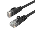 Orico PUG-C7 flat sieťový kábel LAN CAT7 RJ45 3m, čierny