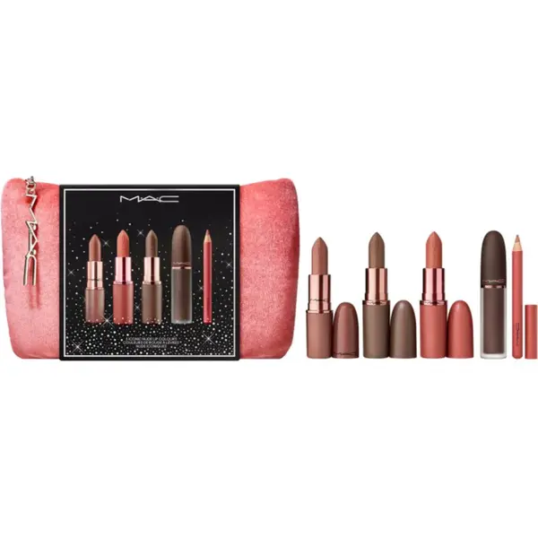 MAC Cosmetics Holiday MAC Celebrity Nude Lip Vault dárková sada na rty