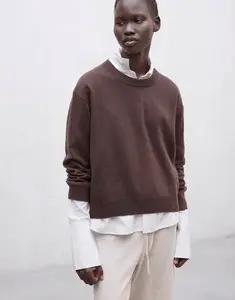 ECOALF Cosmos Sweater Dark Chocolate S