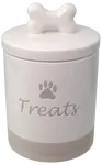 Keramická dóza Dog Fantasy bílá 1500ml