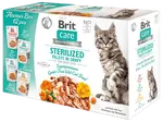 Kapsičky Brit Care Sterilized filety v omáčce Multipack 12x85g