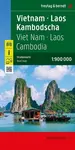 Vietnam – Laos – Kambodža 1:900 000 / automapa