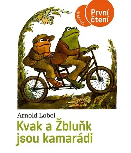 Kvak a Žbluňk jsou kamarádi (poškozené) - Arnold Lobel