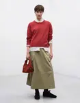 ECOALF Cosmos Sweater Dark Orange S