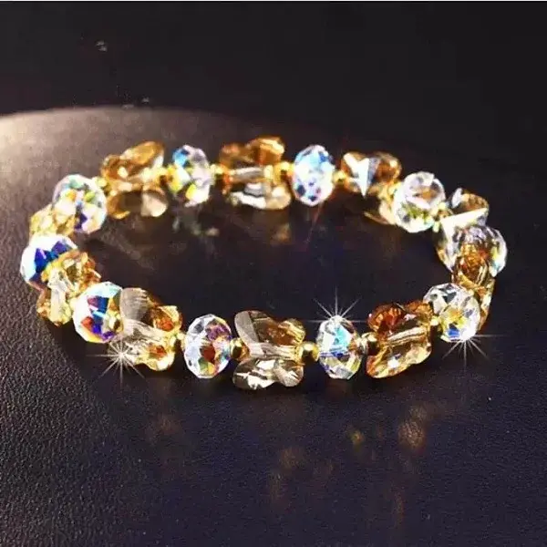 Glass Beaded Stretch Bracelets