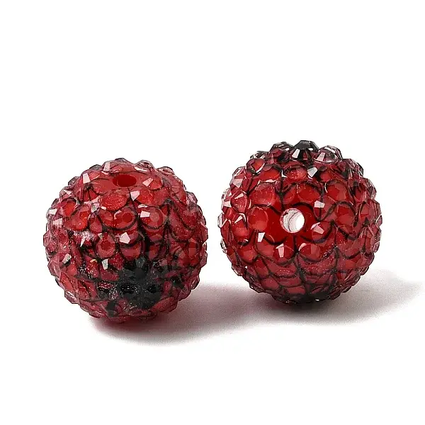 Opaque Acrylic & Transparent Resin Rhinestone Beads