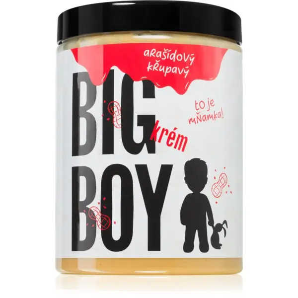 Big Boy Peanut Butter Crunchy 100 % orechový krém 1000 g