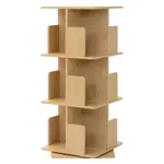ML-DESIGN DĚTSKÁ KNIHOVNA se 3 policemi, dub, 40 x 94 x 40 cm, otočná o 360 stupňů