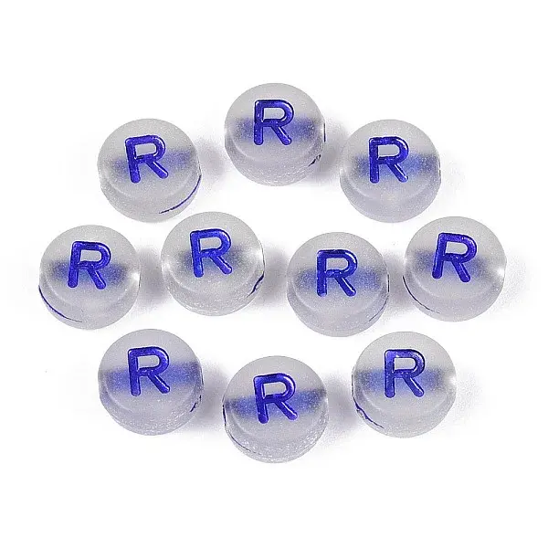 Luminous Frosted Acrylic Beads