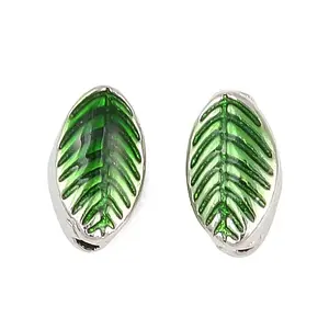 Brass Enamel Beads