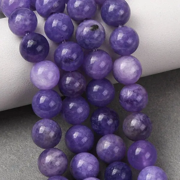 Dyed Natural Malaysia Jade Beads Strands