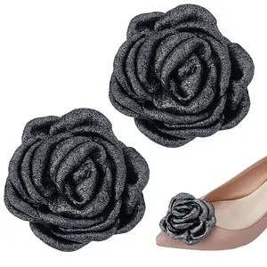 2Pcs Polyester Shoe Buckle Clips