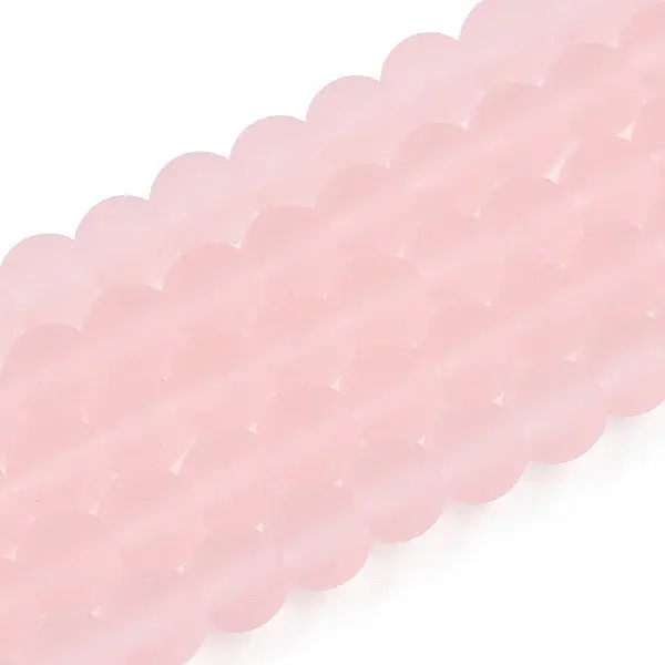 Transparent Glass Beads Strands