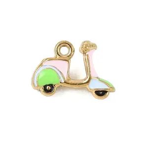 304 Stainless Steel Enamel Pendants
