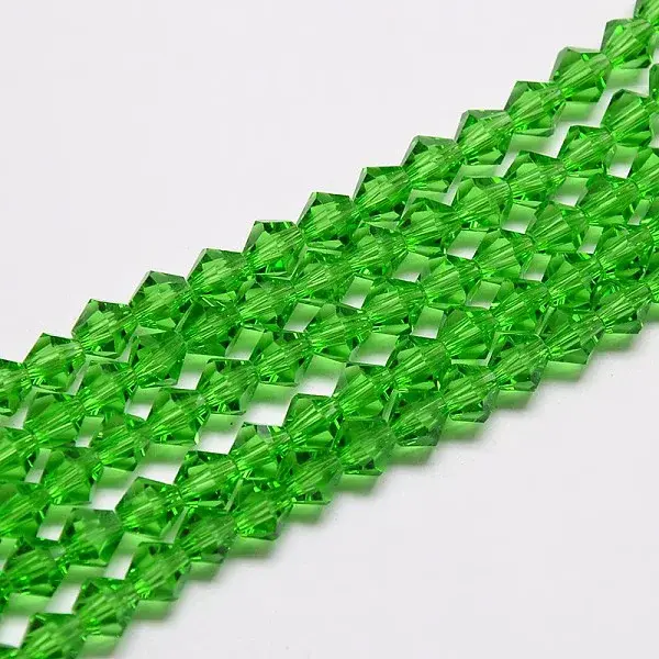 Transparent Glass Beads Strands