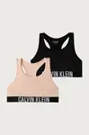 Calvin Klein Underwear  podprsenka dětská bavlněná s elastanem 2-pack