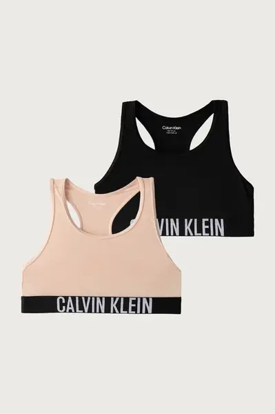 Calvin Klein Underwear  podprsenka dětská bavlněná s elastanem 2-pack