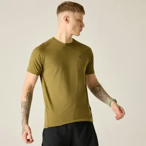Pánské funkční tričko dare2b persist khaki xl