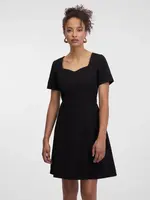 Černé dámské šaty ke kolenům ORSAY - Dámské