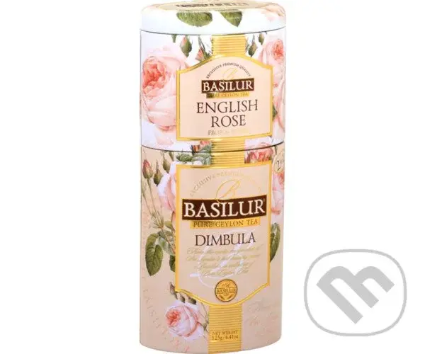 BASILUR 2v1 Rose & Dimbula plech 50g & 75g