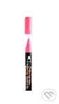Marvy 480-f2 Křídový popisovač fluo červený 2-3 mm