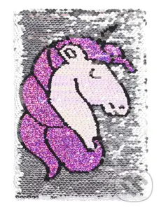 Notes Baagl Unicorn - flitrový