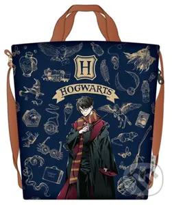 Harry Potter taška (Navy & Gold)