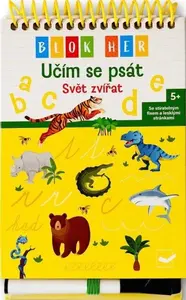 Blok her Učím se psát Svět zvířat