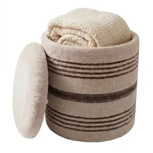Livetastic TABURET, textil, 40/45/40 cm