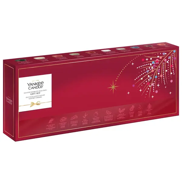 Yankee Candle Dárková sada čajových svíček 10 ks + svícen