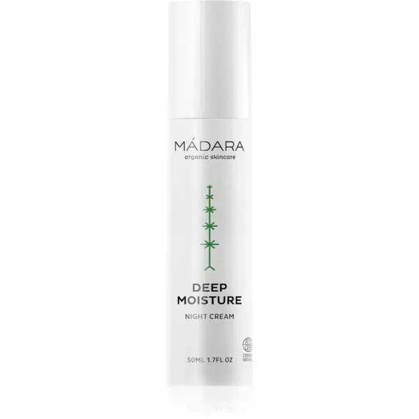 MÁDARA Deep Moisture noční krém pro intenzivní hydrataci 50 ml