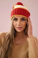 Dámská kšiltovka Kinga K297 foxy + hořčice + ecru