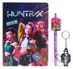 K-pop Demon Hunters darčekový set (zápisník, pero, kľúčenka - Huntrix)  DPL6