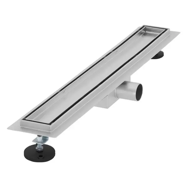 LuxeBath SPRCHOVÁ ŽLAB 60 cm stříbrná